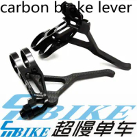 Aceoffix Carbon Fabric Brake Lever fit for Brompton Bicycle Accessories