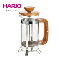 金時代書香咖啡 HARIO 橄欖木濾壓咖啡壺 300ml CPSW-2-OV