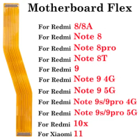 1pcs LCD Main Motherboard Connector Board Flex Cable Replacement Parts For Xiaomi Redmi 8 9 10x note 8 9 pro 8T 9s For Xiaomi 11