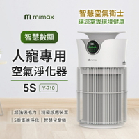 mimax米覓 智慧數顯人寵專用空氣淨化器 超強吸毛力 掌握環境健康 兒童鎖 塗鴉智能app