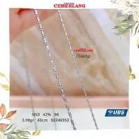KALUNG EMAS UBS 420 9K 43CM 3.98 02240352