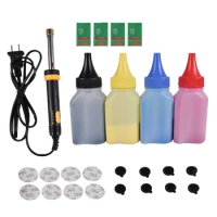 Refill toner Powder cartridge tool kit + 4 pcs chip FOR HP CF500A 202A cartridge LaserJet Pro M254dw 254nw M280nw M281fdw 281fdn
