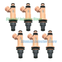 6pcs Fuel Injector Nozzle For Lexus LS400 LS430 GS400 SC430 23250-50030 23209-50030 2325050030 2320950030