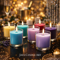 Sloki Candle Decoration Aesthetic 60 Gr Unsented Gelas Lilin Buah
