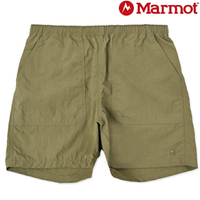 Marmot 土撥鼠 Systema 男款 防風防潑水短褲/休閒褲 MTSS25MHP034 J027 卡其綠