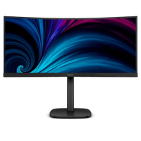 PHILIPS 34" 21:9 UltraWide QHD VA 120Hz USB-C 曲面商用顯示器 34B2U3600C