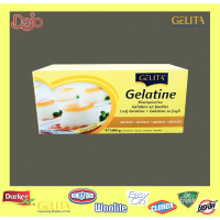 [ส่งฟรี] GELITA White Leaf Gelatine แผ่นเจลาติน ตราเยลลิต้า 1 Kg.