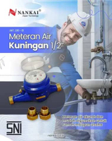 Kuningan Meteran Air [1/2 Inch] Nankai