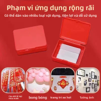 [No Residue] Invisible Adhesive New Year Decoration Spring Festival Couplets Double-Sided Tape Weddi