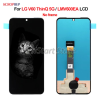 For LG V60 LCD Display Touch Screen Digitizer Assembly For LG V60 ThinQ 5G LMV600EA lcd Replacement Accessory Parts 100% Tested