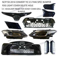 NEW TOYOTA VIOS 3.5 NCP150 2014 FULL SET BUMPER CONVERT THAI STYLE 2014-2019
