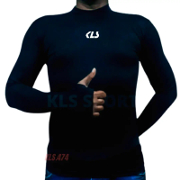 Manset Pria Lengan Panjang Mangset Baju Olahraga Baselayer KLS Nyaman Kaos Sepak Bola Sport