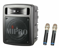 MIPRO MA-303DG / MA303DG 超迷你手提式無線擴音機 附兩支無線麥克風ACT-24HC