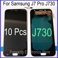 Wholesale 10 Pieces/Lot for Samsung J7 Pro LCD screen display with touch assembly J730 J730F