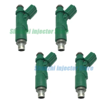 4pcs Fuel Injector Nozzle For Toyota Echo 01-05 Prius 01-09 Scion xA xB 1.5L L4 OEM:23250-21020 23209-21020 2325021020