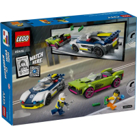 【LEGO 樂高】LT60415 城市系列 - 警車和肌肉車追逐戰