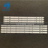 1SET=8PCS LED Strips R+L for Philips CL-47-D407-R-V4 CL-47-D407-L-V4 FOR 47PFL5708/F7 47PFG4109/78 47PFL3188 PT470H1-DUJFFE