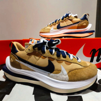 全新正品 Sacai x Nike Vaporwaffle "Sesame" DD1875-200 芝麻 卡其色