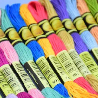 ZZ 100% Cotton CXC 10 Pieces Cross Stitch Threads / Cross Stitch Embroidery Thread Customer Choose Styles Threads Colors 6