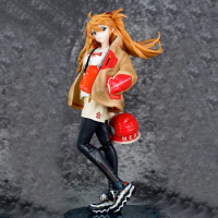 25cmThe Gospel Warrior Asuka RADIO EVA Part.2 Action Figure Model Collection Toys Beautiful Girl Anime Model Decoration Gift