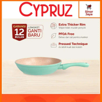 CYPRUZ Forged Color Series Mini Fry Pan 12, 14, 16 cm (Anti Lengket & Kuat)
