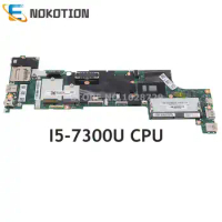 NOKOTION For Lenovo ThinkPad X270 Laptop Motherboard I5-7300U CPU DDR4 01LW714 01HY507 01LW721 01HY514 BX270 NM-B061
