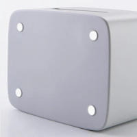 Ecoco Desktop Storage Tissue Box Double-Layer Remote Control Box