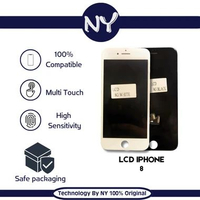 NY PREMIUM LCD IPHONE 8G WHITE/BLACK BLACK
