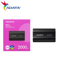 ADATA SD810 SSD 500GB 1000GB 2000GB External Solid State Disk Hard Drive USB 3.2 Gen2 x2 Type-C Portable For Desktop Laptop PC