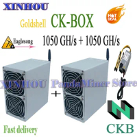Original New Goldshell CK-BOX 1050G+1050G Nervos Network ASIC Miner With PSU More economical than CK6 CK5 KD6 KD-BOX Mini-doge