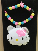 【震撼精品百貨】Hello Kitty 凱蒂貓 手環/手鍊-彩色珠造型 震撼日式精品百貨