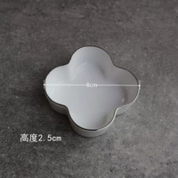 新款新中式三格四格調味碟涼餸餐具意境融合餸盤子雕花木盒涼餸碟