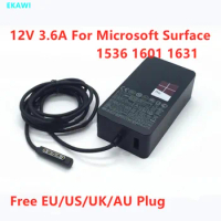 Genuine 12V 3.6A 48W RT 1536 RT1514 1601 1631 AC adapter For Microsoft Surface Pro 1 PRO 2 Power Charger Fast Charge With 5V 1A