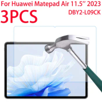 3PCS HD Tempered Glass Screen Protector For Huawei MatePad Air 11.5 INCH 2023 Glass Protector Protective Film DBY2-W00