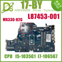 KEFU 17-BY Mainboard For HP 17T-BY 17-BY 17G-CR Laptop Motherboard I5-1035G1 I7-1065G7 MX330 L87453-001 L87453-601 6050A3168901