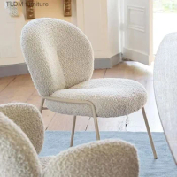 Design Kitchen Chairs Modern Accent White Nordic Velvet Dining Room Chairs Nordic Outdoor Sillas Comedor Home Furniture DC034