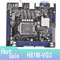 H61M-VG3 Desktop Computer Motherboard LGA 1155 DDR3 H61 LGA1155 Desktop Mainboard SATA II