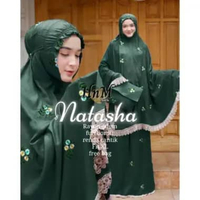[P R O M O]KATUN RAYON PREMIUM | Mukena dewasa Natasha | Mukena dewasa Melati Berkualitas XL rondom