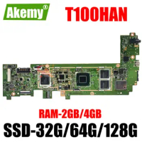 T100HAN 2GB RAM 64G SSD Notebook Mainboard for ASUS Transformer Book T100HA T101H T101HA Tablet Motherboard