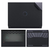 KH Carbon fiber Laptop Sticker Skin Decals Cover Protector Guard for Dell Inspiron G15 5510 15.6"