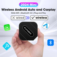 Carplay Box Android Auto Mini Universal Wireless For VW Toyota Mazda Nissan Camry Suzuki Subaru Citroen Mercedes Kia Ford Opel