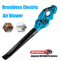 High Powerful Electric Air Blower For Makita 18V Battery Handheld Cordless Leaf/Snow/Dust Blowing Blower Garden Tool