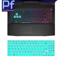 For MSI Pulse 15 17 Katana 15 17 B13VGK B13V B13VFK 15.6 17.3 inch Silicone Keyboard Cover Gaming Laptop Protector