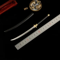 Handmade 20cm Mini Type 1:6 Katana Japanese Samurai Sword 1/6 Scale Miniatures Cold Weapons Mold for 12" Soldier Collection