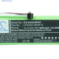 Cameron Sino 1800mAh Battery LP43SC1800P12 for Ecovacs Deebot D523, D540, D550, D560, D570, D580
