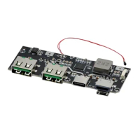 Quick Charging Mobile Power Module PD3.0 5 Port Double USB Mobile Power Bank Circuit Board Protective Motherboard