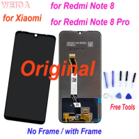 Original LCD For Xiaomi Redmi Note 8 Pro LCD Display Touch Screen Digitizer Assembly with Frame for Redmi Note8 Note 8 Display