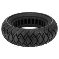 Rubber 10x3.0 80/65-6 10x3 255x80 Black Rubber Color Electric Scooter Material Package Includes Solid Tire Type