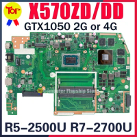 X570ZD Laptop Motherboard For ASUS FX570ZD R570Z YX570ZD YX570Z X570Z FX570Z K570ZD X570DD M570dd M570ZD R5 R7 GTX1050 Mainboard