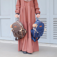TAS RANSEL BACKPACK WANITA MUSLIMAH VANILLAHOUSEID MILEA BAG